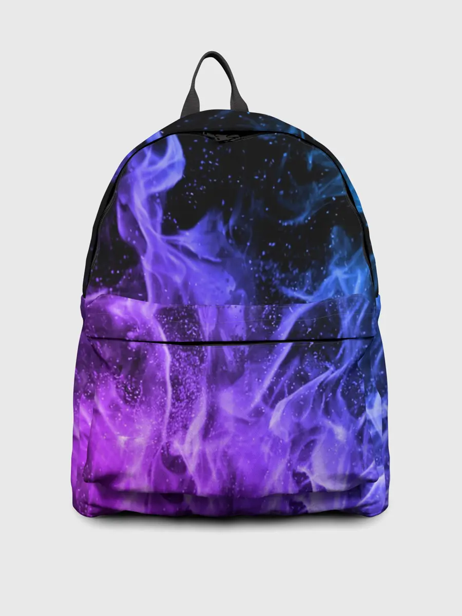 Рюкзак джинсовый / ОГОНЬ НЕОН