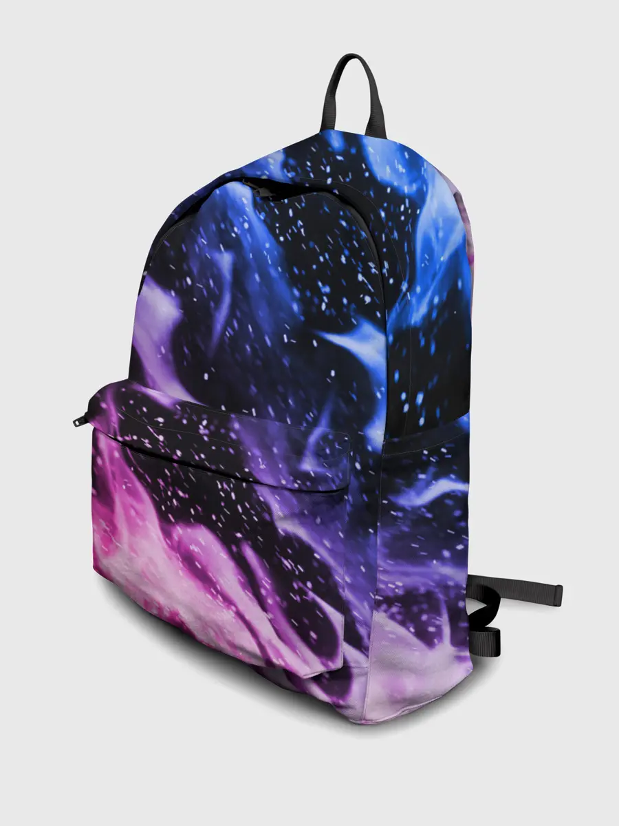 Рюкзак джинсовый / НЕОНОВЫЙ ОГОНЬ | NEON FLAME