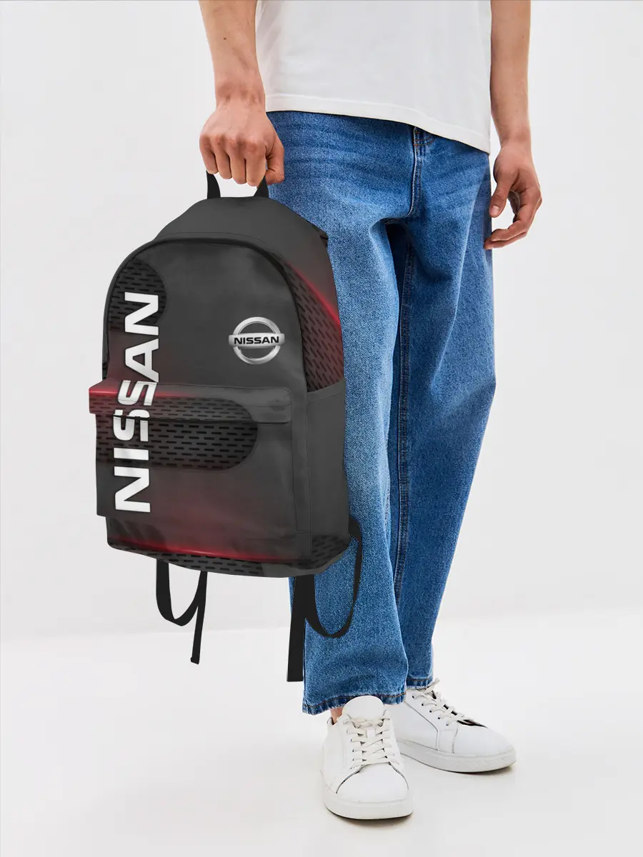 Рюкзак джинсовый / NISSAN