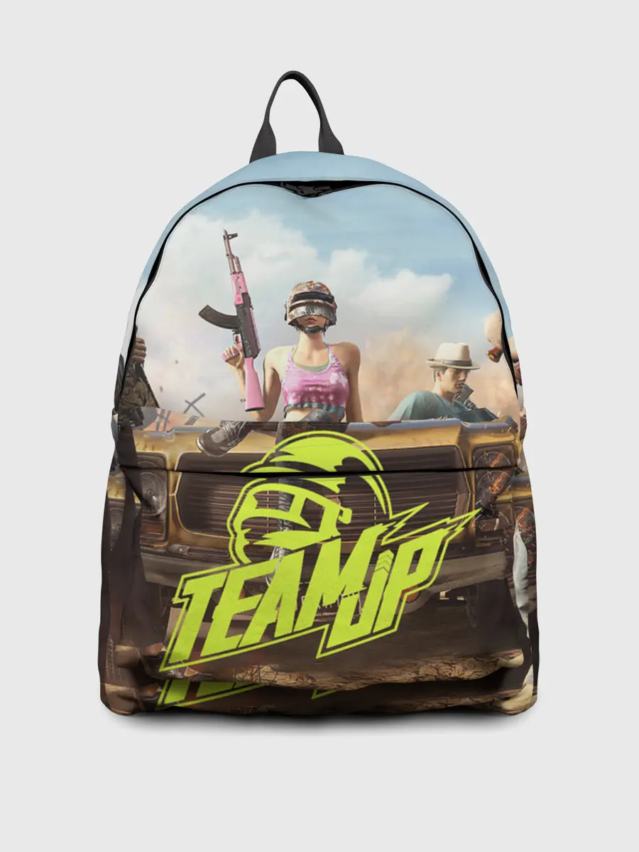 Рюкзак джинсовый / PUBG team up