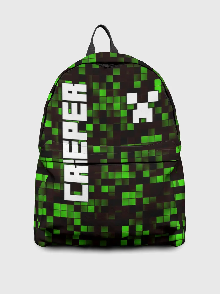 Рюкзак джинсовый / MINECRAFT CREEPER