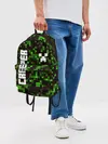 Рюкзак джинсовый / MINECRAFT CREEPER