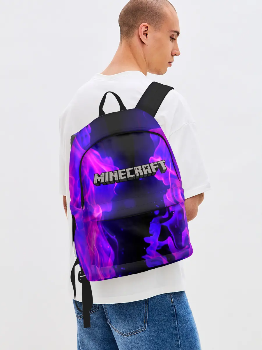 Рюкзак джинсовый / MINECRAFT