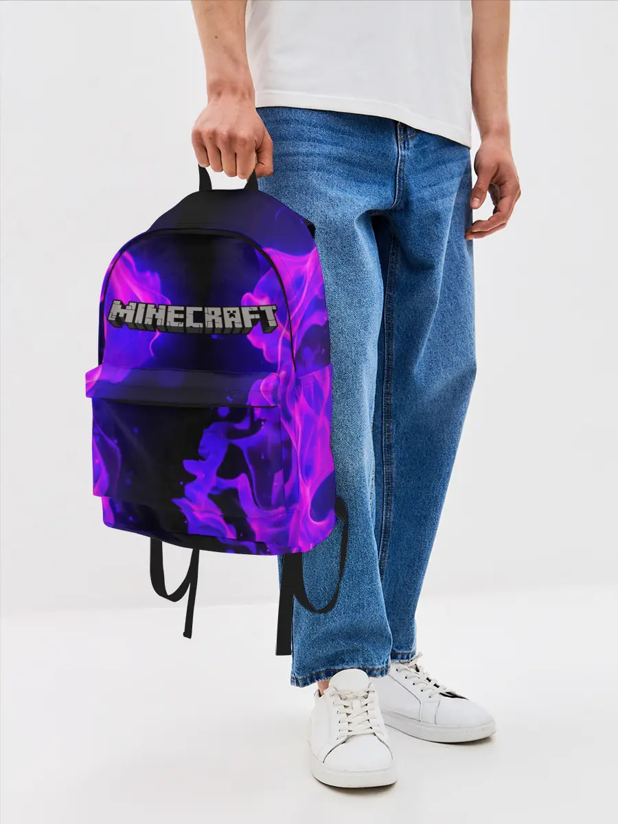 Рюкзак джинсовый / MINECRAFT