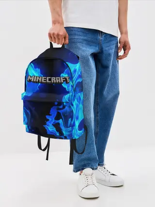 Рюкзак джинсовый / MINECRAFT