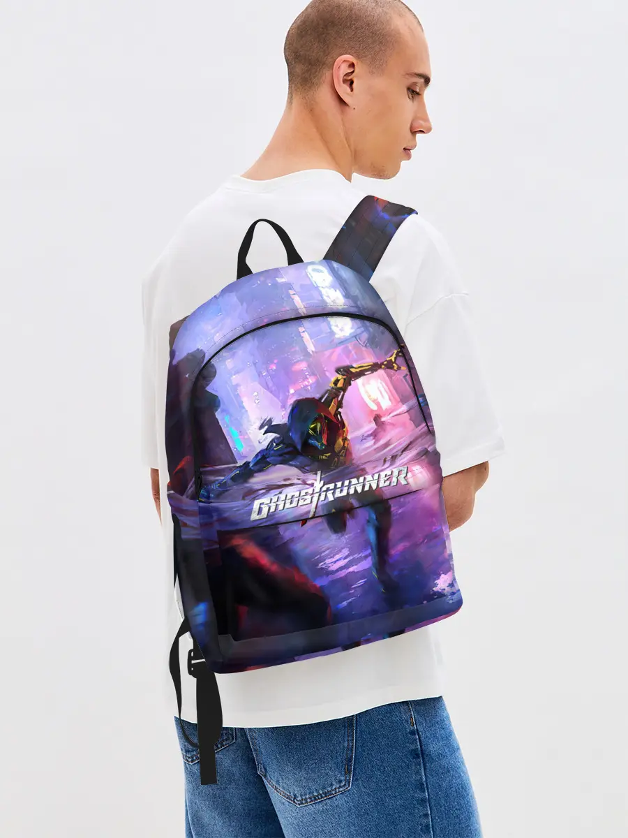 Рюкзак джинсовый / Ghostrunner