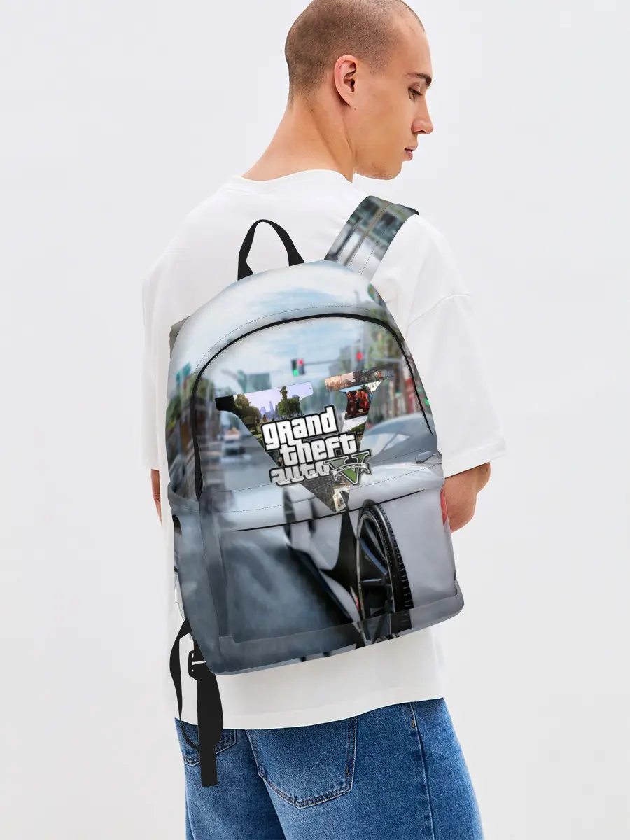 Рюкзак джинсовый / GTA
