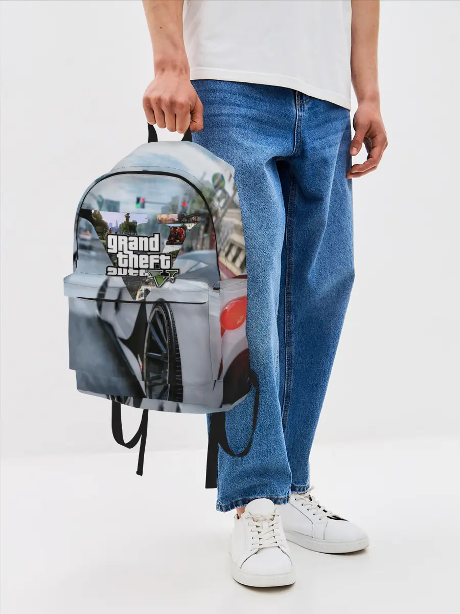 Рюкзак джинсовый / GTA