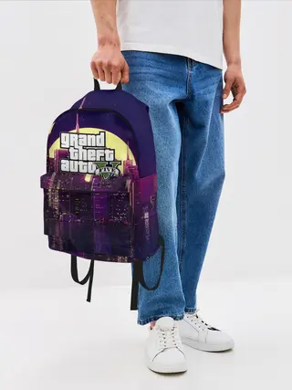 Рюкзак джинсовый / GTA