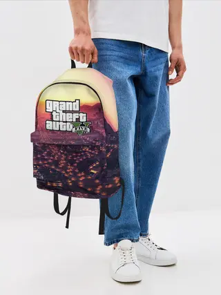 Рюкзак джинсовый / Gta V Five