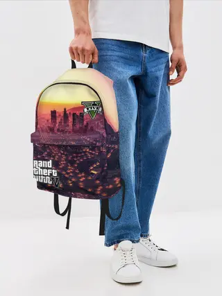 Рюкзак джинсовый / GTA V