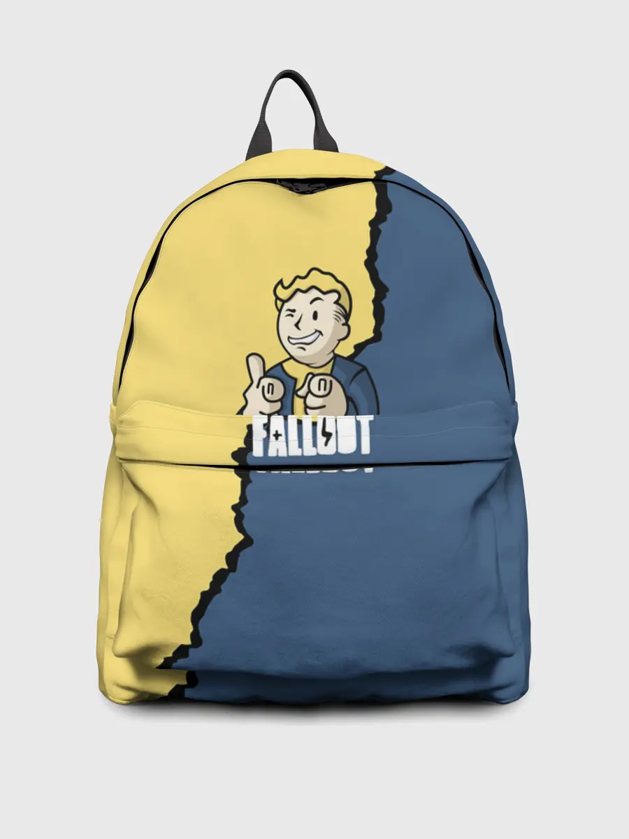 Рюкзак джинсовый / Fallout logo boy