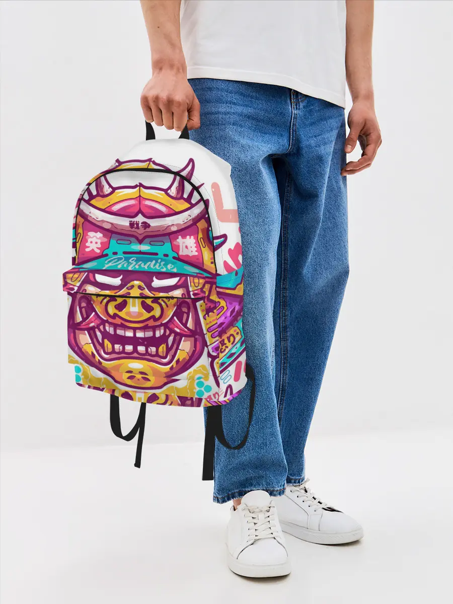 Рюкзак джинсовый / Светлый самурай