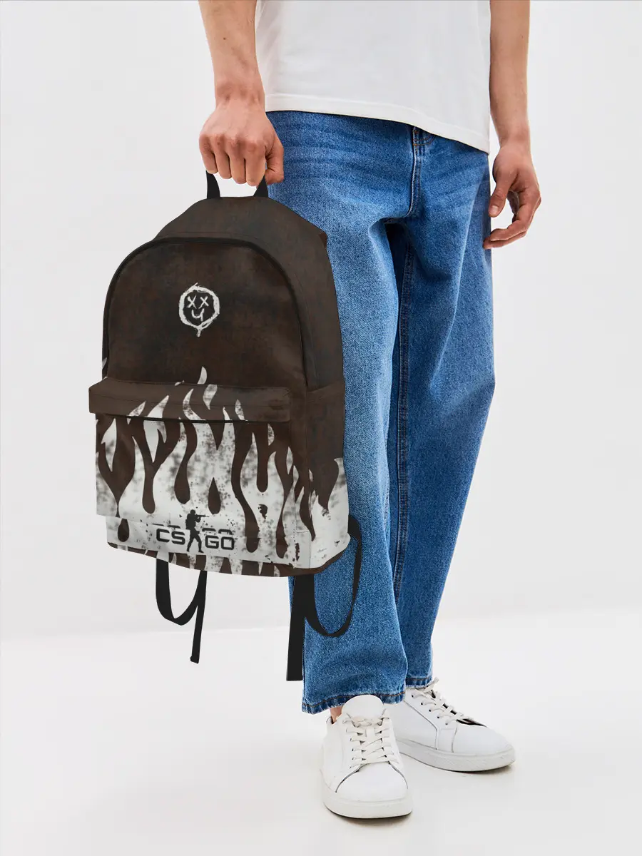 Рюкзак джинсовый / cs:go - Оксидное пламя