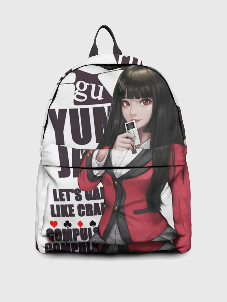 Рюкзак джинсовый / Kakegurui пики в темноте