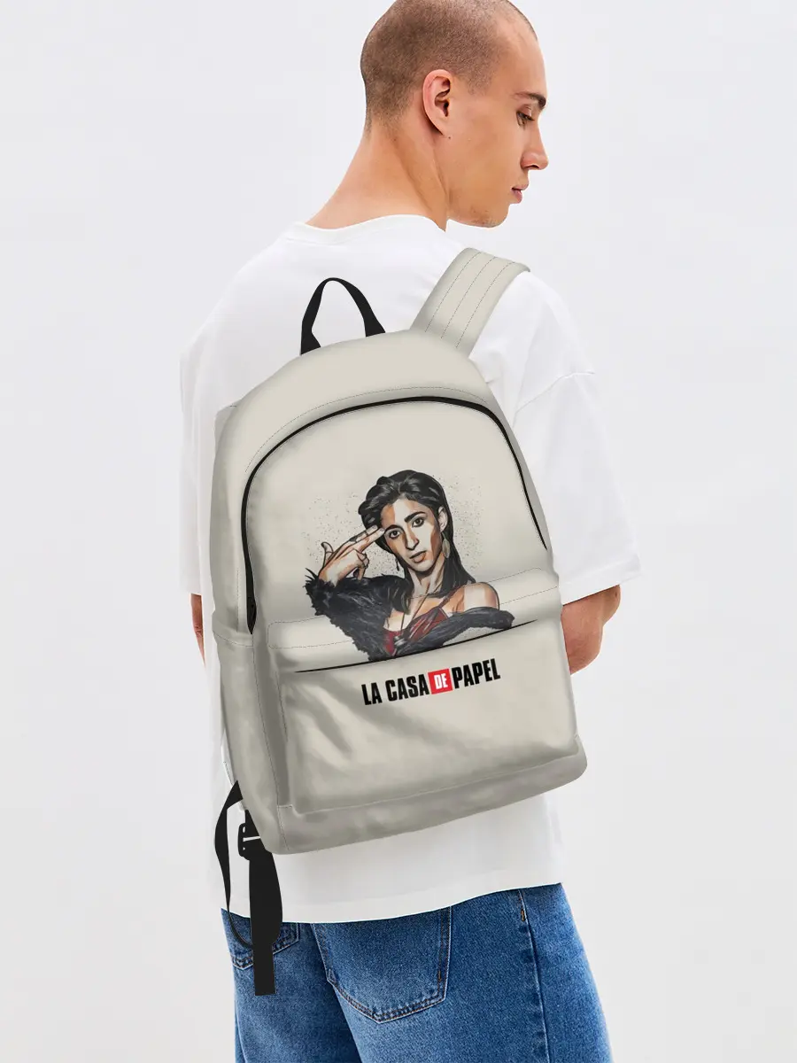 Рюкзак джинсовый / БУМАЖНЫЙ ДОМ