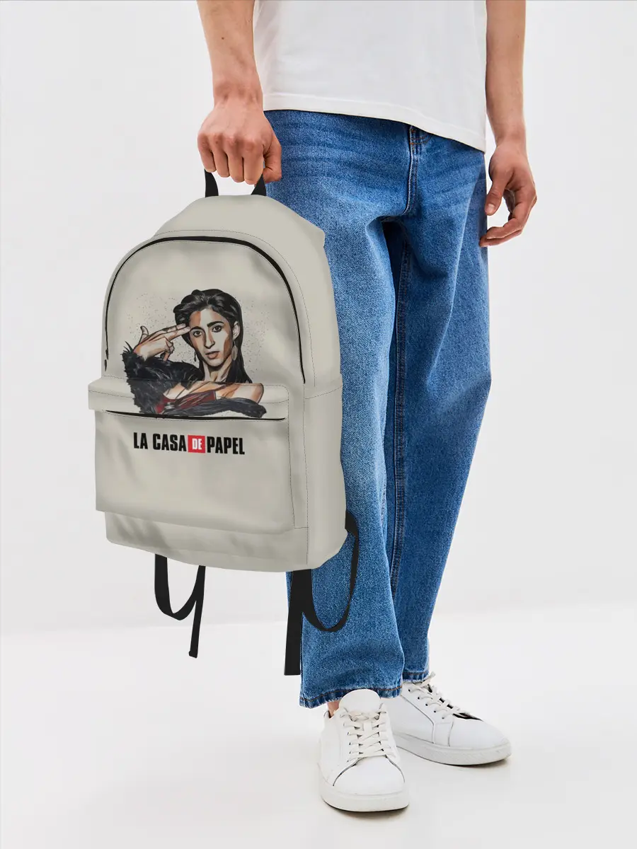 Рюкзак джинсовый / БУМАЖНЫЙ ДОМ