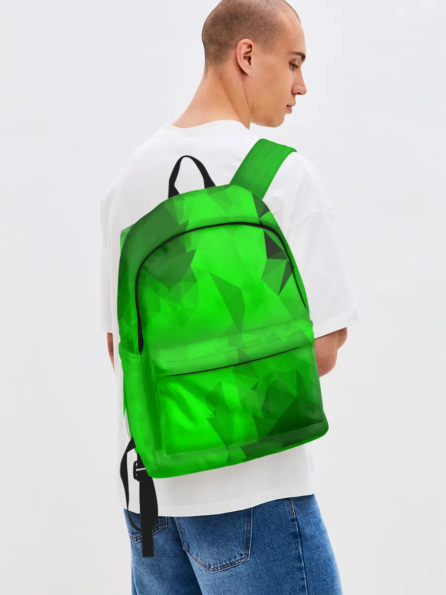 Рюкзак джинсовый / GREEN