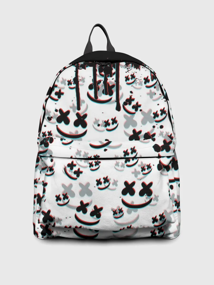 Рюкзак джинсовый / MARSHMELLO GLITCH