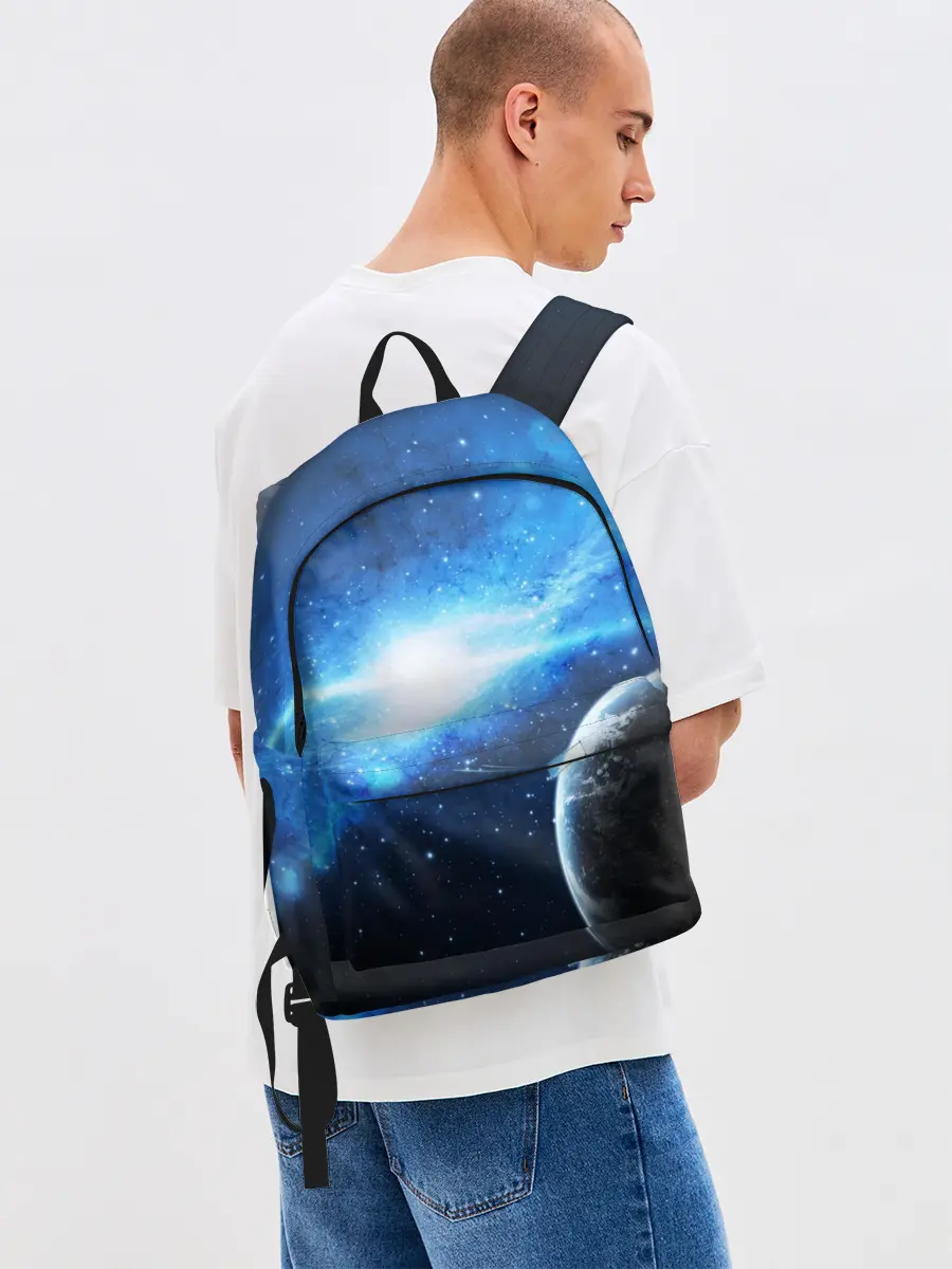 Рюкзак джинсовый / Космос