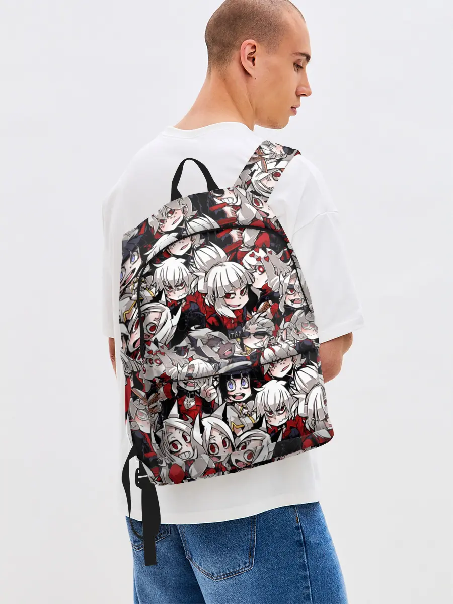 Рюкзак джинсовый / Helltaker