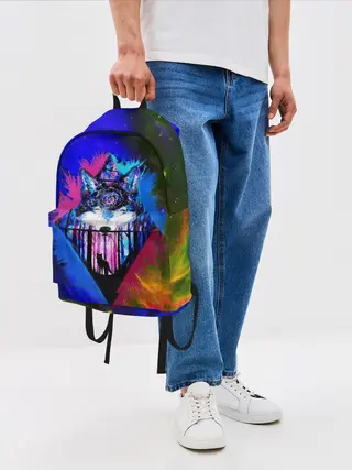 Рюкзак джинсовый / Cosmo Wolf