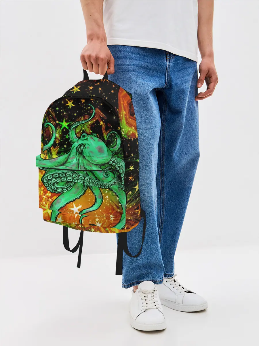 Рюкзак джинсовый / Cosmo Octopus