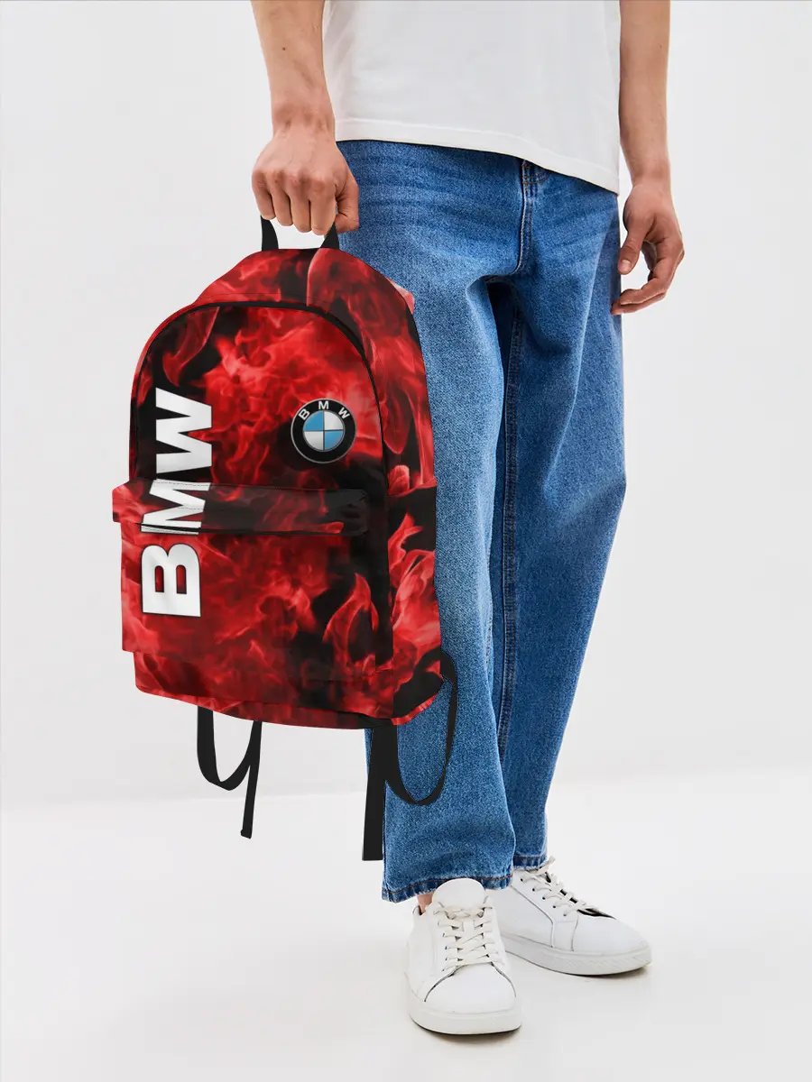 Рюкзак джинсовый / BMW FIRE