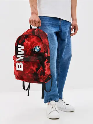 Рюкзак джинсовый / BMW FIRE