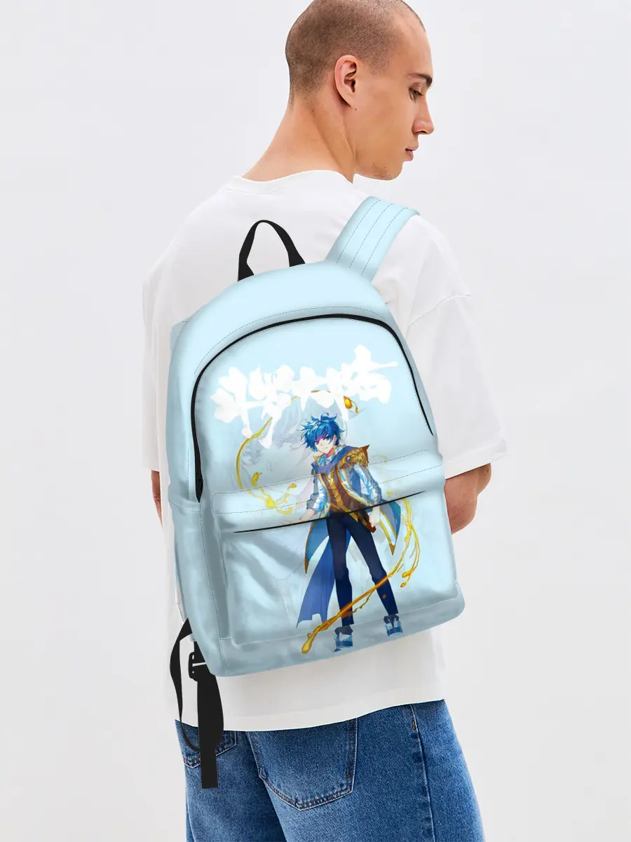 Рюкзак джинсовый / Боевой континент