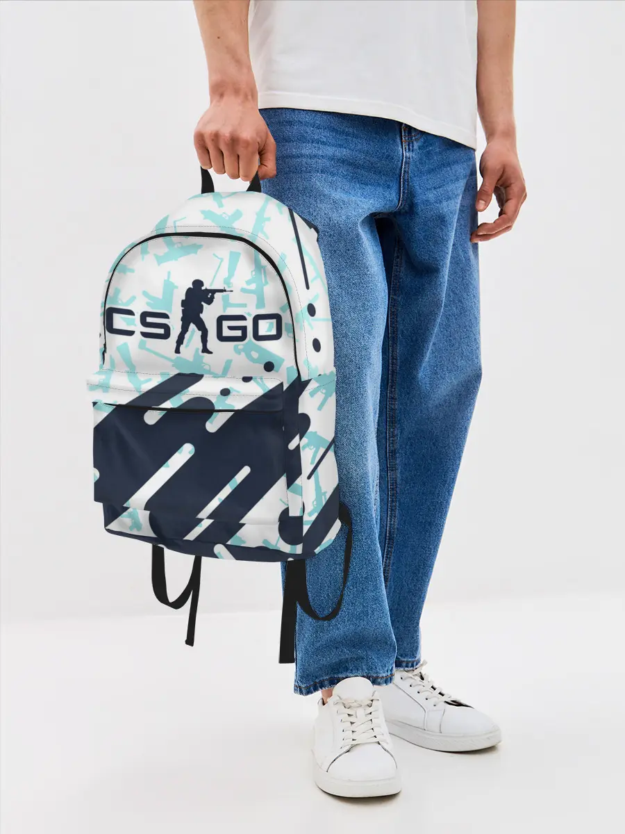 Рюкзак джинсовый / CS GO | КС ГО