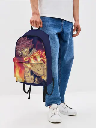 Рюкзак джинсовый / Fairy Tail Como oi