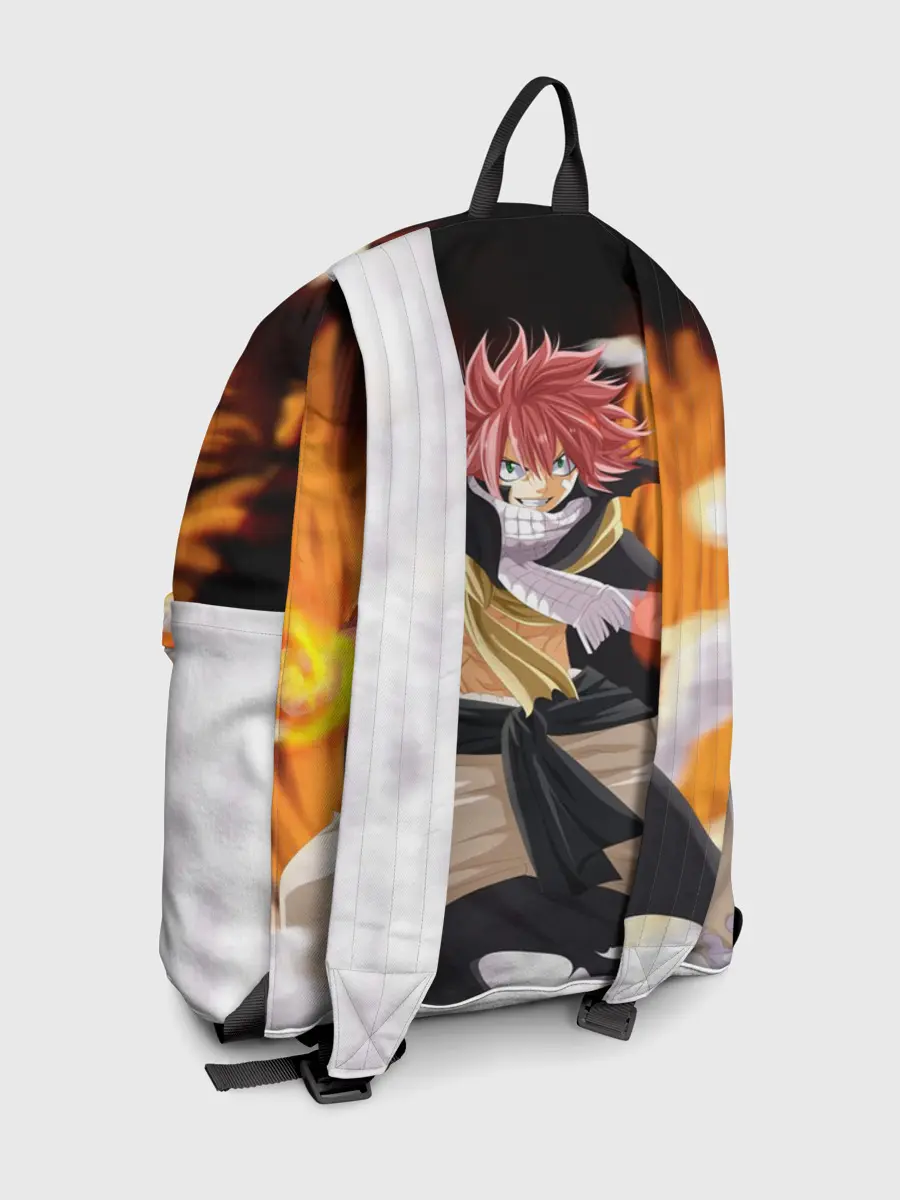 Рюкзак джинсовый / Fairy Tail воинственный Нацу