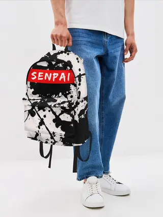 Рюкзак джинсовый / SENPAI