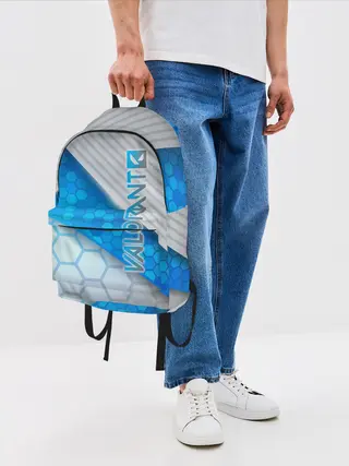 Рюкзак джинсовый / Valorant