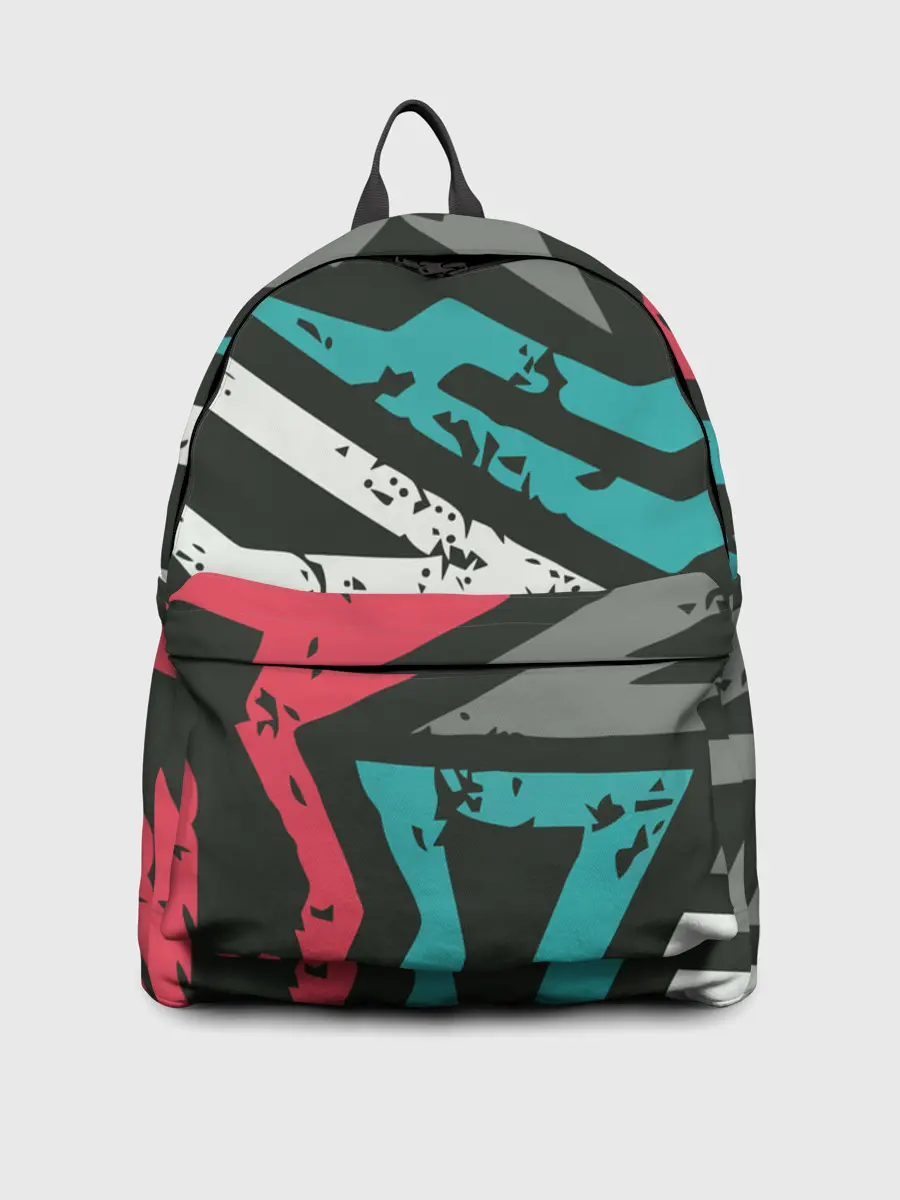 Рюкзак джинсовый / Geometric Abstraction