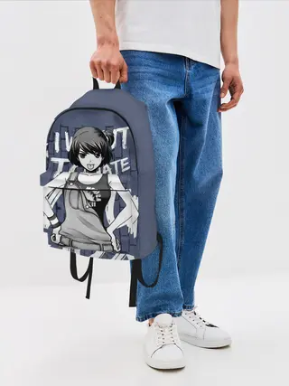 Рюкзак джинсовый / I want to hate you