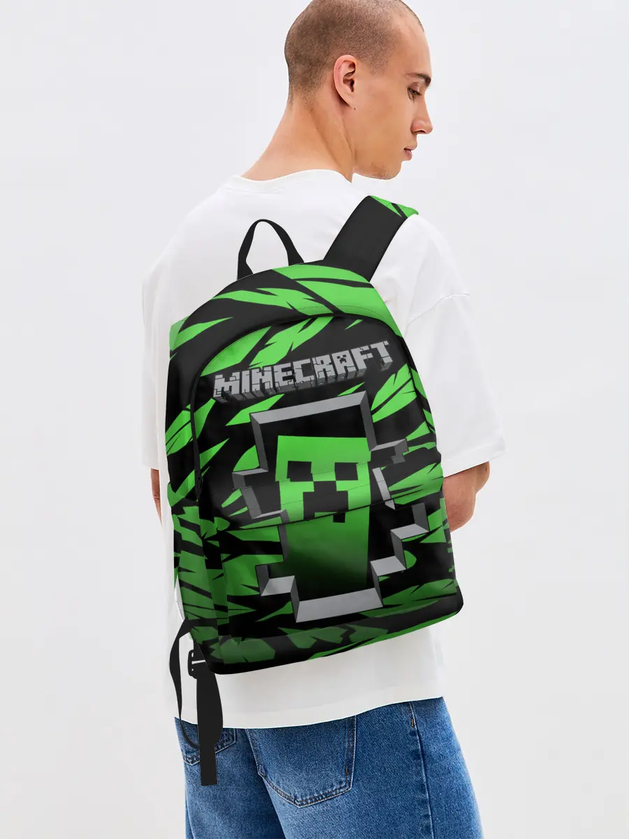 Рюкзак джинсовый / Minecraft