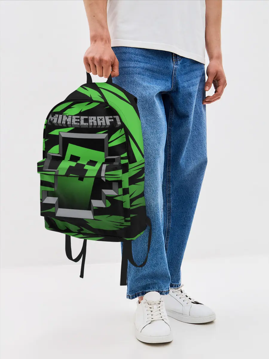 Рюкзак джинсовый / Minecraft