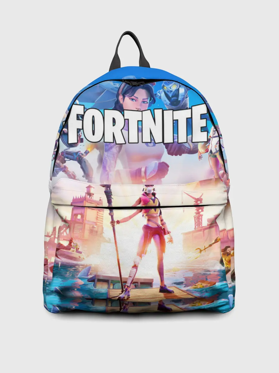 Рюкзак джинсовый / ФОРТНАЙТ 3 СЕЗОН