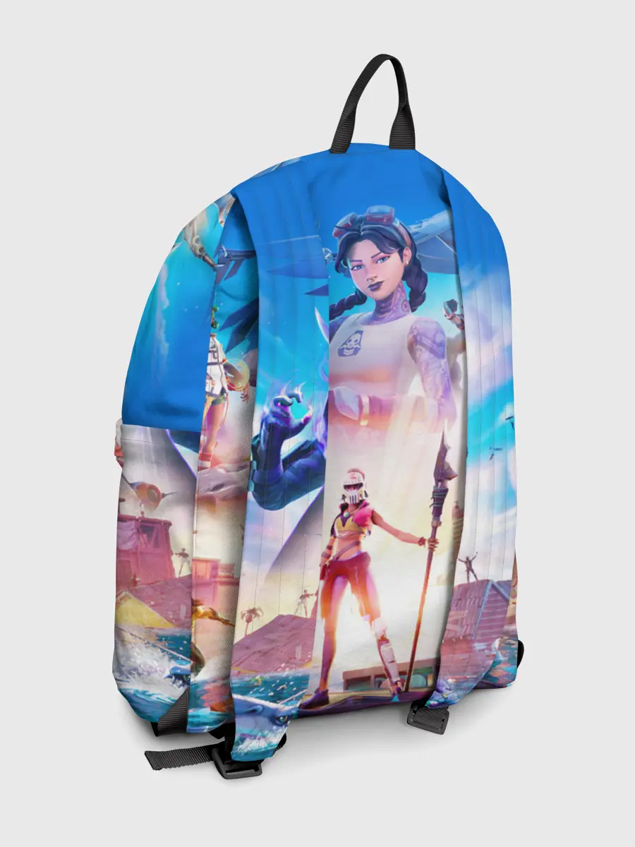 Рюкзак джинсовый / ФОРТНАЙТ 3 СЕЗОН