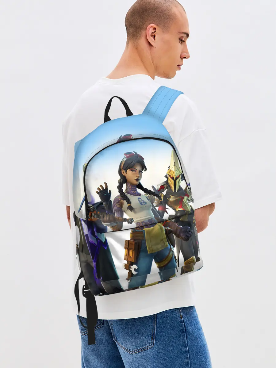 Рюкзак джинсовый / ФОРТНАЙТ 3 СЕЗОН