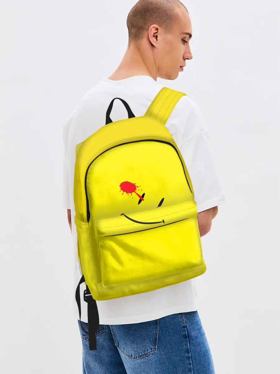 Рюкзак джинсовый / Смайлы