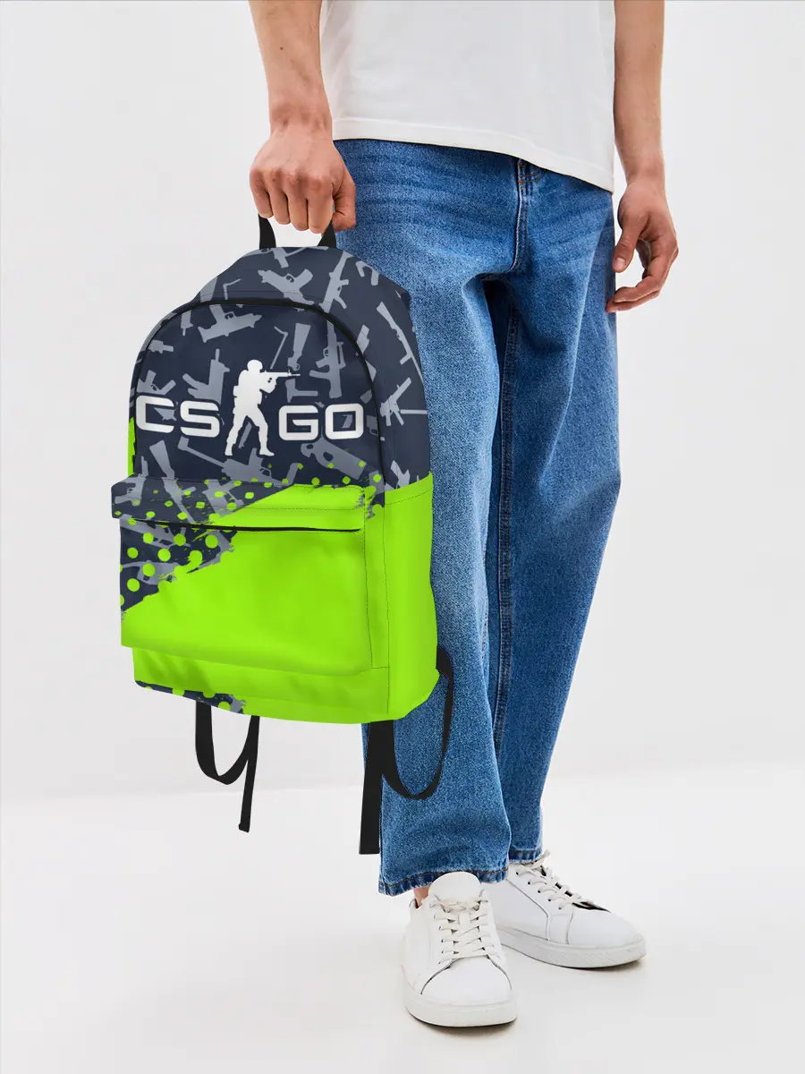 Рюкзак джинсовый / CS GO | КС ГО