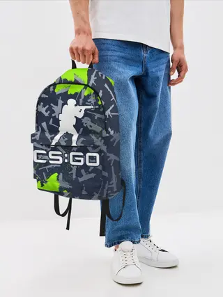 Рюкзак джинсовый / CS GO | КС ГО