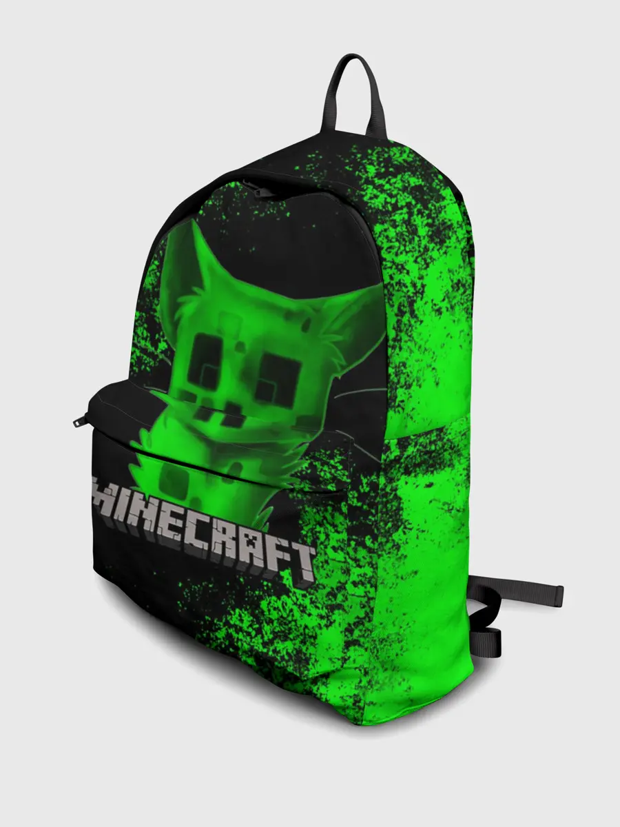 Рюкзак джинсовый / MINECRAFT CAT