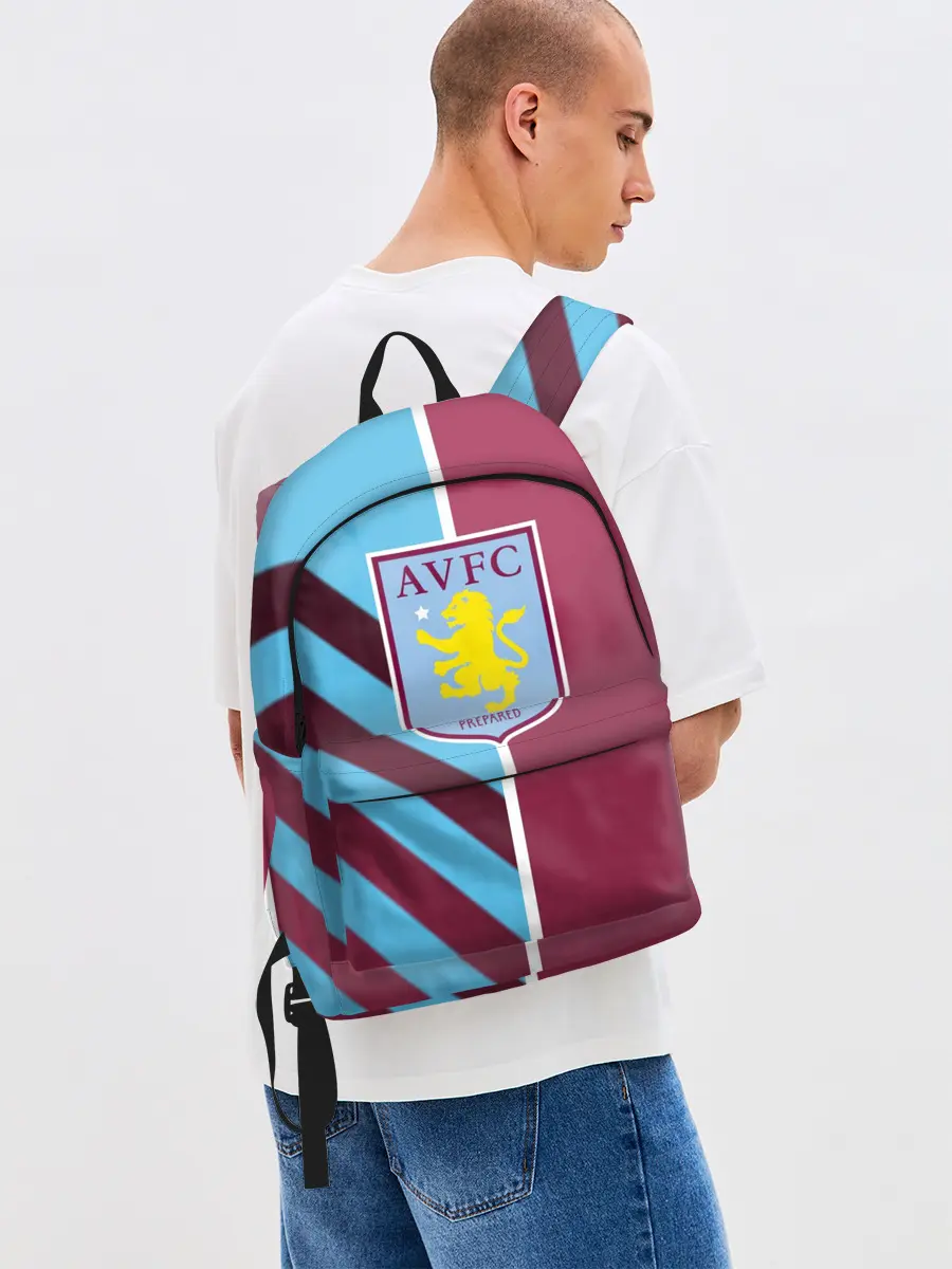 Рюкзак джинсовый / Астон Вилла