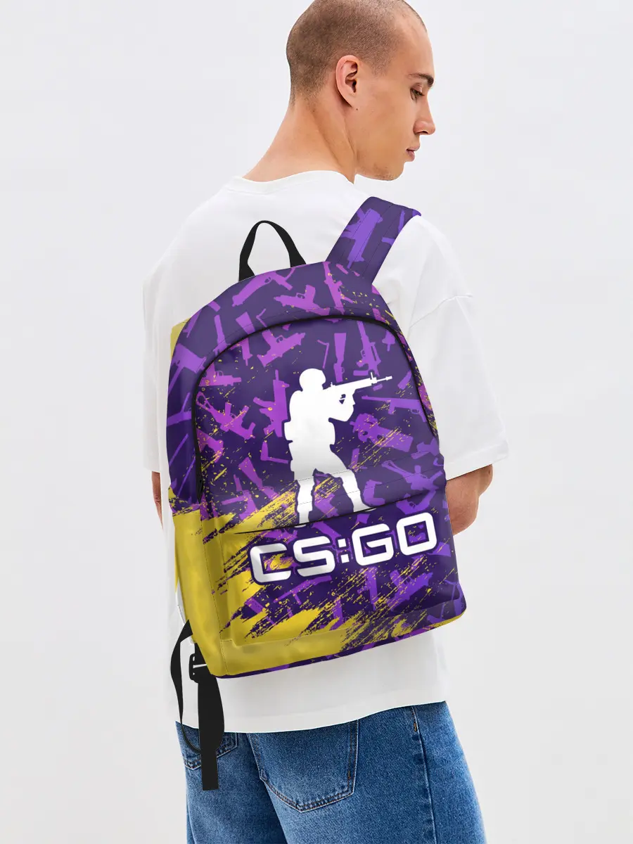 Рюкзак джинсовый / CS GO | КС ГО