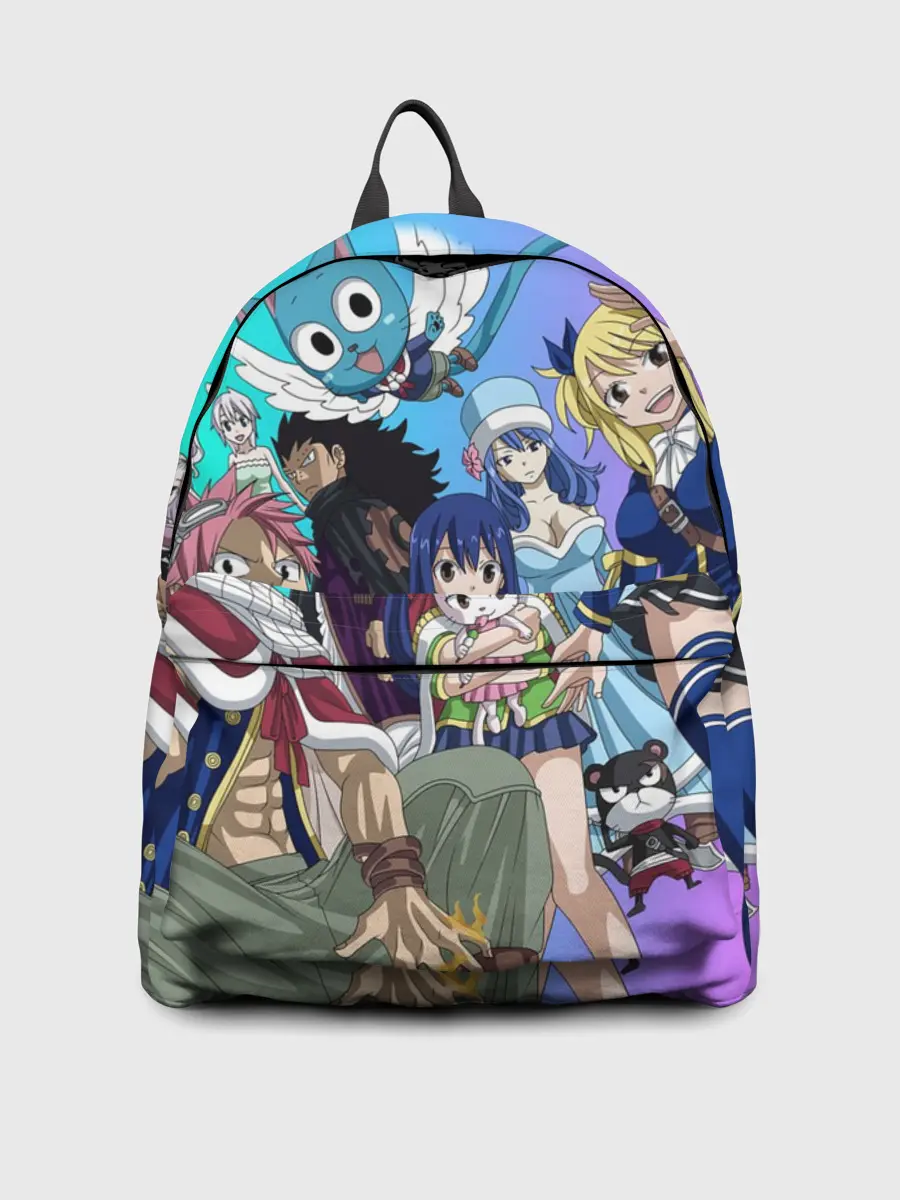 Рюкзак джинсовый / Fairy Tail rainbow