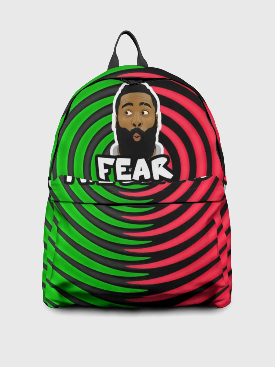 Рюкзак джинсовый / Джеймс Харден - Бойся бороды